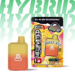 Hellavated 1g Cloud Bar | Mango Dragon (H)
