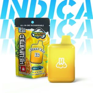 Hellavated 1g Cloud Bar | Pineapple Krush (I)
