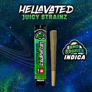 Hellavated .75g Infused Juicy Strain | GMO Cookies (I)